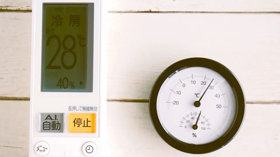 エアコンを冷房運転にすると湿度が上がる原因と対策